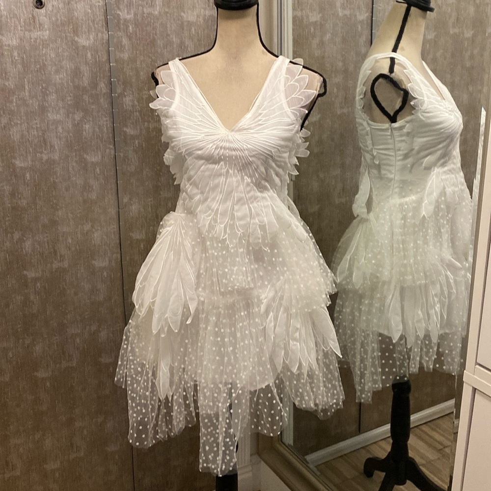 Zimmerman Tulle “ White swan” dress, XS